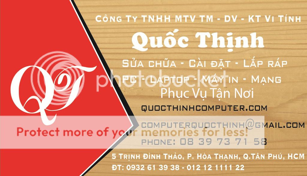 Bảo Trì, Sửa Chữa, Lắp Ráp, Cài Đặt Máy Tính, Laptop, Máy In, Mạng Tận Nhà